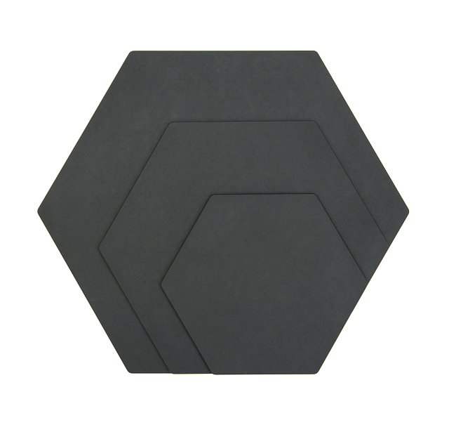 Доска для сервировки Epicurean Display Hexagons размер 23x20 см Цвет: графит