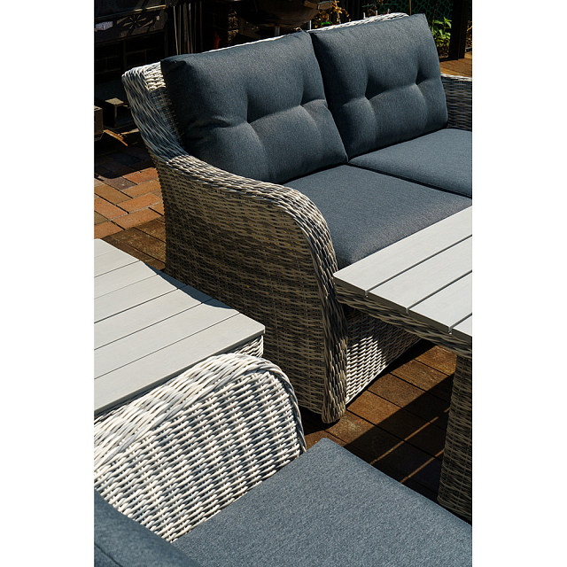 Диван двухместный Lite Venezia Цвет: серый 