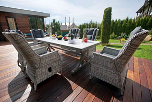 Раскладной стол Lite Верона 250, садовая мебель