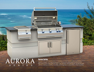 Гриль газовый встраиваемый Fire Magic Aurora A540i для приготовления пищи Гриль газовый встраиваемый Fire Magic Aurora A540i для сада