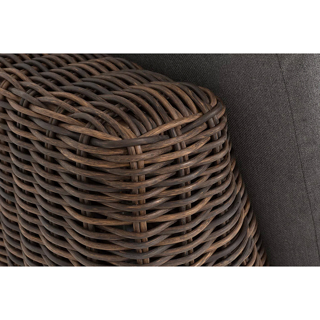 Модуль диванный угловой 4SIS Капри, цвет коричневый 