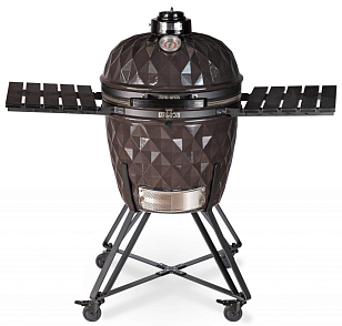 гриль керамический diamond egg xl цвет: серый для приготовления пищи гриль керамический diamond egg xl цвет: серый для дачи