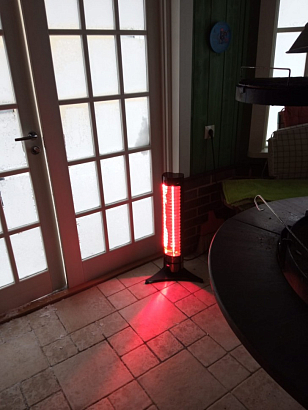 Уличный электрический обогреватель WWT Elcon RCH-3000 F Spinner, уличное оборудование