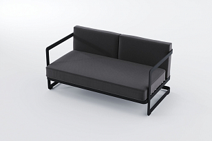 Лаунж зона Gardenini Villino Dark, садовая мебель