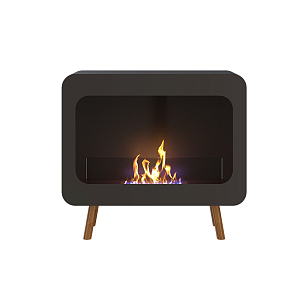 Стол-камин Kaminex Асама Черный, уличное оборудование