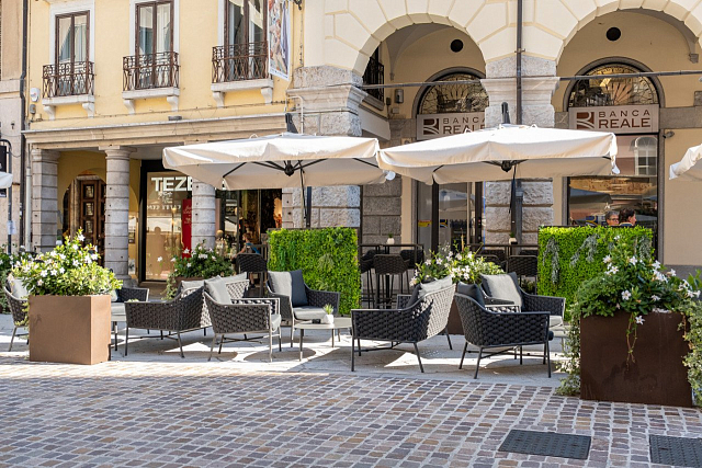 Зонт уличный квадратный Napoli Braccio 300 х 300 