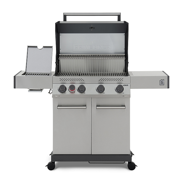 газовый гриль primeliner s class 4b basic стальной