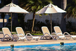 Шезлонг-лежак Nardi Alfa Цвет: белый, тортора для дачи Шезлонг-лежак Nardi Alfa Цвет: белый, тортора, садовая мебель