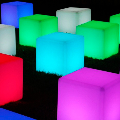 Светящийся LED куб LightHouse Cube 40 см 220 V RGB 