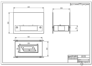 Биокамин ZeFire Iceberg, товары для загородного дома
