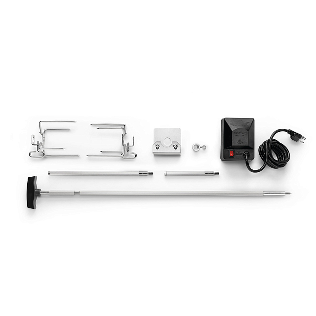 Вертел с 2-мя зажимами и электромотором для моделей Napoleon Legend 365/425