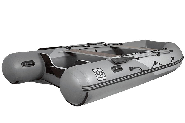 Лодка ПВХ Фрегат 420 Air (НДНД) серая