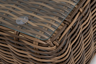 Журнальный столик 4SIS Палермо Цвет: соломенный для дачи Журнальный столик 4SIS Палермо Цвет: соломенный, садовая мебель