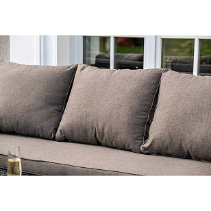 Лаунж зона 4SIS Гранд Латте, цвет графит для дачи Лаунж зона 4SIS Гранд Латте, цвет графит, садовая мебель