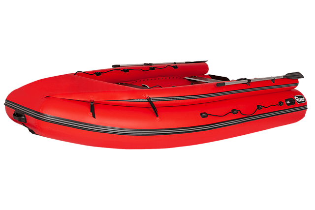 Лодка ПВХ Фрегат 480 FM Jet красная