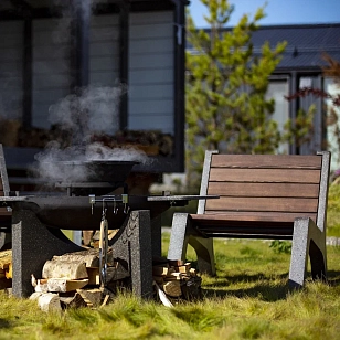 Уличное кресло Concretika C-lounge для сада и загородного дома Уличное кресло Concretika C-lounge, уличное оборудование