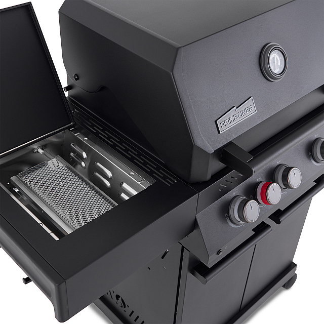 газовый гриль primeliner g class 3b deluxe черный