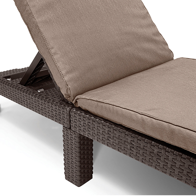 Шезлонг садовый Keter Daytona коричневый 