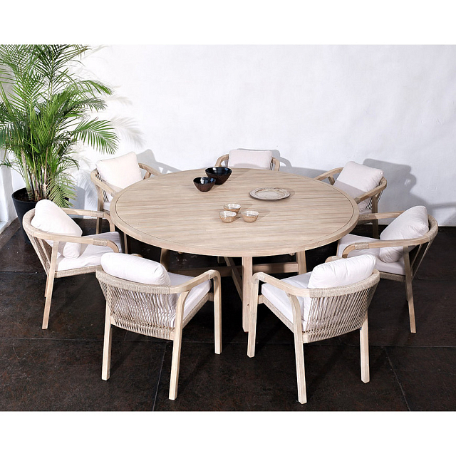 Обеденная группа Joygarden Rimini M с круглым столом 