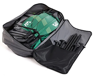 Каноэ надувное трехместное с веслами Aqua Marina Ripple-370 12'2" S22 для серфинга Каноэ надувное трехместное с веслами Aqua Marina Ripple-370 12'2" S22