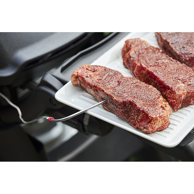 гриль газовый weber q 2200 black line, черный
