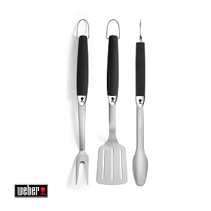 Набор инструментов для гриля Weber, 3 предмета для приготовления пищи Набор инструментов для гриля Weber, 3 предмета для сада