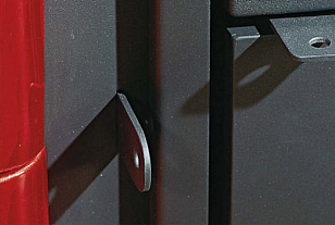 Печь дровяная La Nordica Stefany Forno Цвет: бордовый, товары для загородного дома