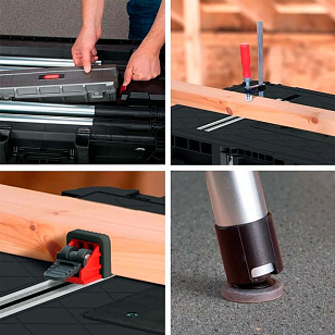 Верстак Keter JobMade + Rails, садовая мебель