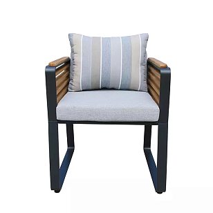 Обеденная группа из алюминия Joygarden Aura для дачи Обеденная группа из алюминия Joygarden Aura, садовая мебель