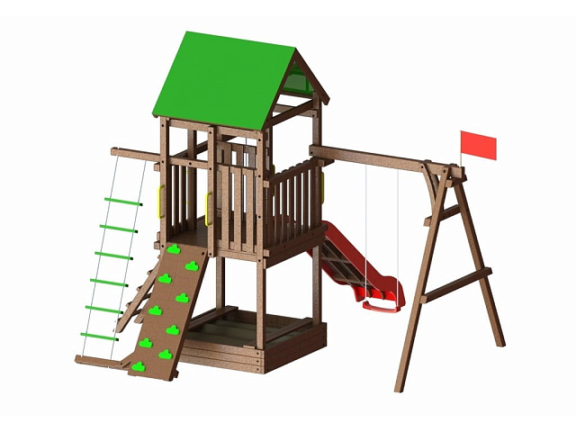 Деревянный городок Leda Домик (1-2) 