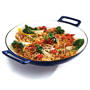 Вок Broil King чугунный с керамическим покрытием для сада