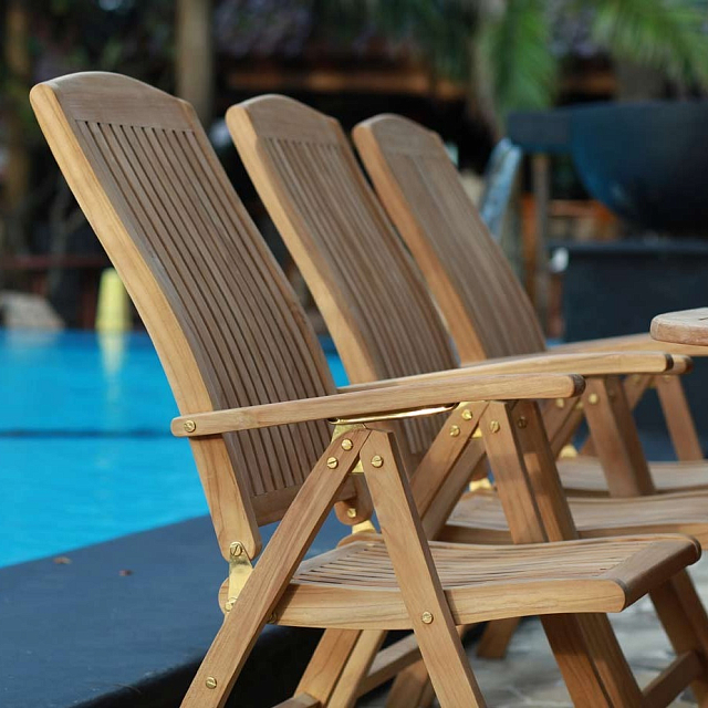 Кресло из тика Lite Lucca 