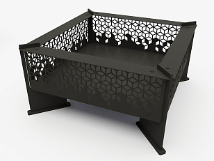 Чаша для костра Grey Stone Ünnep Sötét для сада и загородного дома Чаша для костра Grey Stone Ünnep Sötét, уличное оборудование