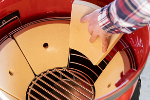 угольный гриль kamado joe kettle joe