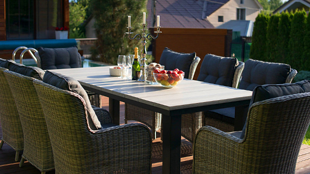 Стол Lite Parkland серый 