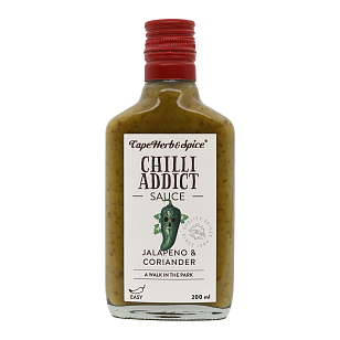 Соус Cape Herb Чили халапеньо кориандр в стекле 200 мл для сада