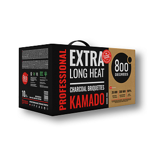 Угольные брикеты 800 DEGREES PROFESSIONAL, 10 КГ для приготовления пищи Угольные брикеты 800 DEGREES PROFESSIONAL, 10 КГ для сада