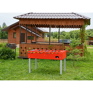 Всепогодный настольный футбол Desperado Summer Ball для отдыха за городом Всепогодный настольный футбол Desperado Summer Ball для хобби и пикника