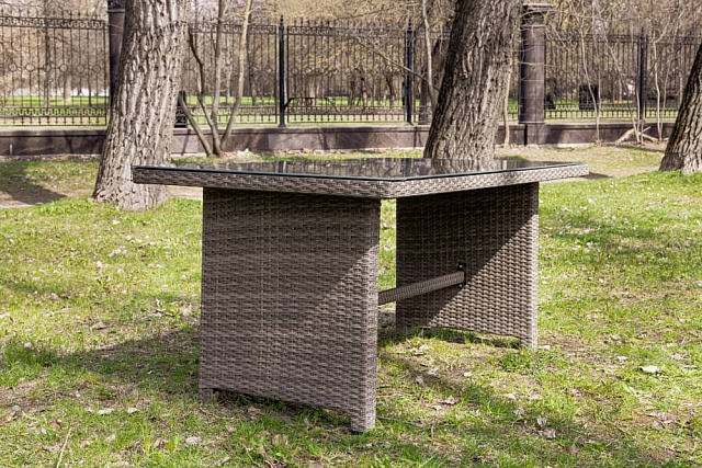 Обеденный стол Lite Fiona серый 