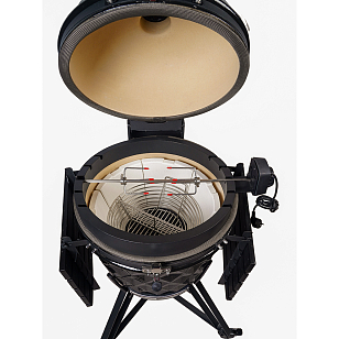 гриль керамический diamond egg xl pro цвет: черный для приготовления пищи гриль керамический diamond egg xl pro цвет: черный для дачи