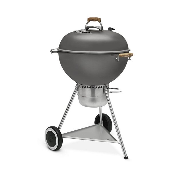 гриль угольный weber 70th anniversary edition, metal grey