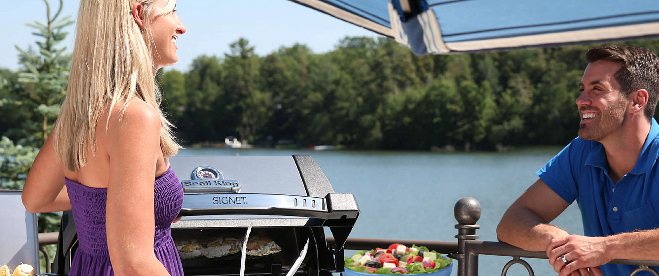 гриль газовый broil king signet 390