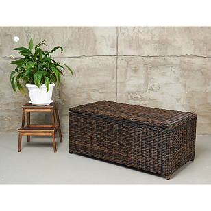 Сундук для хранения Lite Karl 120 Цвет: темно-коричневый, садовая мебель