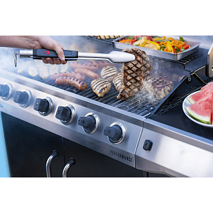 Набор инструментов Char-Broil Deluxe 2 шт. (лопатка + щипцы) для приготовления пищи Набор инструментов Char-Broil Deluxe 2 шт. (лопатка + щипцы) для сада