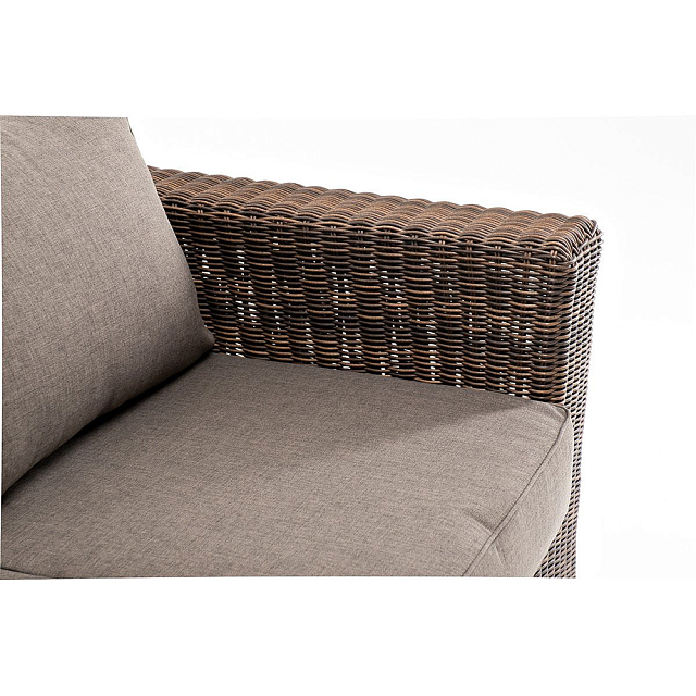 Диван 4SIS Боно трехместный Цвет: коричневый 