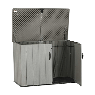 Пластиковый сарай Lifetime WoodLook 2100 л для сада и загородного дома Пластиковый сарай Lifetime WoodLook 2100 л, уличное оборудование