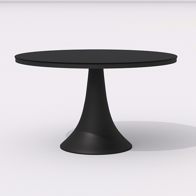 Обеденная группа Ideal Patio Diva Gira Цвет: карбон, чёрный 