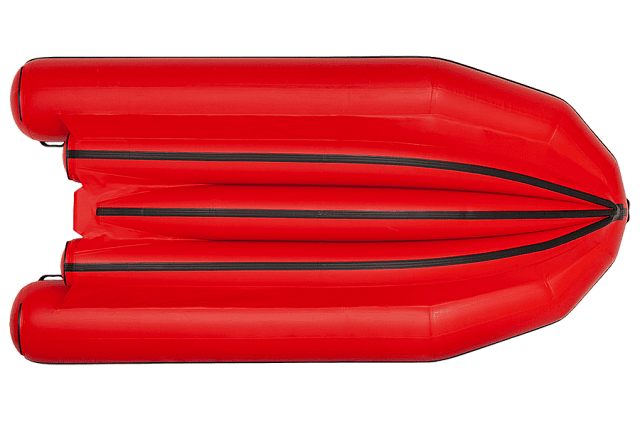 Лодка ПВХ Фрегат 430 FM Light Jet/L/S красная