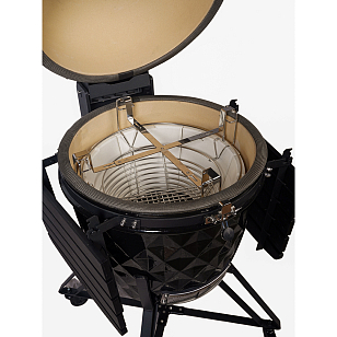 Лавовый камень для гриля с подставкой Diamond Egg для сада