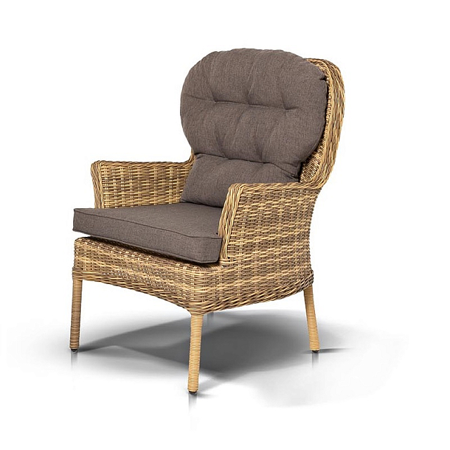 Кресло 4SIS Алиса, цвет соломенный 